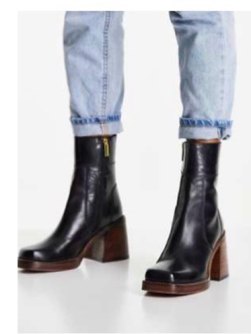 ASOS leather ankle boots